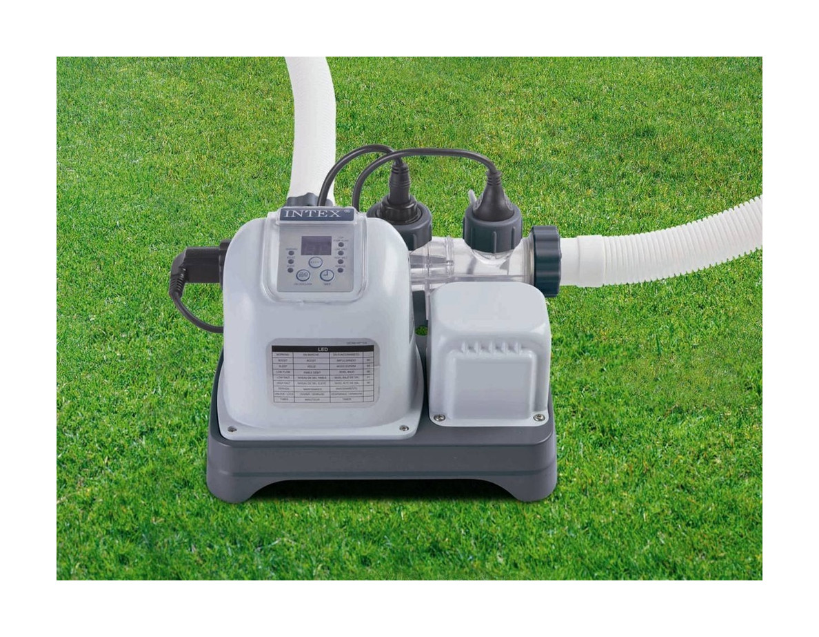 Clorinatore INTEX 28664 - CLORINATORE GENERATORE DI CLORO PISCINE FINO A 56,800 M3
